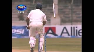 Ultra Slow Motion Mohammad Asif vs VVS Laxman Clean Bowled Dismissal [upl. by Wu161]