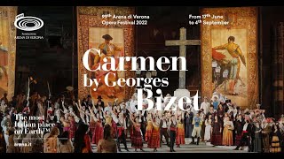 “Carmen” by Georges Bizet  99° Arena di Verona Opera Festival 2022  ENG  30 seconds [upl. by Martella13]