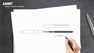 Changing Refills Twist Ballpoint Pens LAMY studio LAMY aion and LAMY scala [upl. by Afnin]