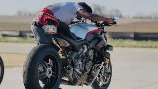 DUCATI STREETFIGHTER V4SP brutal sound of Akrapovic full titanium exhaust [upl. by Yekcaj]