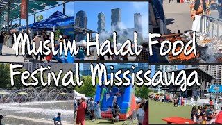 Halal Food Festival Canada  Celebration Square Mississauga Canada  Eid In Canada  Life in Canada [upl. by Ylesara]