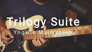 Yngwie Malmsteen Trilogy Suite Lesson [upl. by Annairdna275]