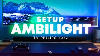 TV Philips Ambilight  Setup 2022 [upl. by Norrahs]