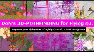 DoNs 3D Pathfinding for Flying AI  Free UE4 plugin [upl. by Deni]