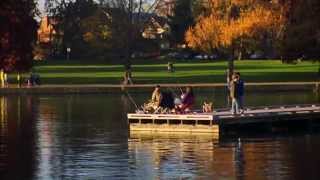 Bolex 16mm Film Test A Walk Around Green Lake Seattle  December 2011 [upl. by Eneloj159]