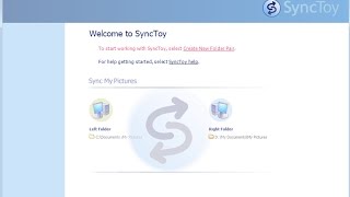 شرح برنامج SyncToy الجزء الاول [upl. by Namyh]