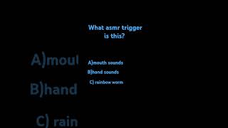 WHAT asmr trigger is this🤔 [upl. by Middleton276]