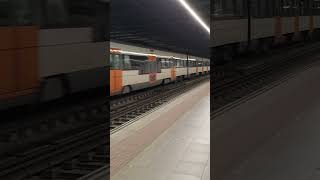 Rodalies Catalunya 447 con destino Valencia Nord en estación de Valencia Cabanyal train railway [upl. by Nannahs]