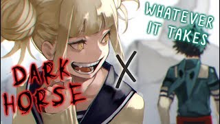 Nightcore  Dark Horse ✗ Whatever It Takes LyricsSwitching Vocals [upl. by Dragde]