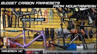 Budget Carbon RB amp Gravel FramesetsMountainpeak Rexton 8000 amp Falconsa Tintin amp Jeneths Cyclemart [upl. by Nahsor]