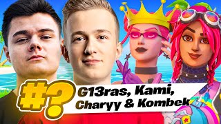 Dominacja Turnieju Squadów W Fortnite w Kami Charyy amp Kombek [upl. by Eamon960]