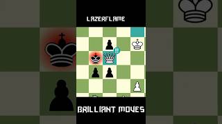 3 Brilliant Moves In a Row Greatest Comeback in Chess chess gaming brilliantmove chessstrategy [upl. by Akihsar]