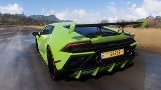 Lamborghini Huracán EVO  Forza Horizon 5  Thrustmaster TX gameplay [upl. by Sibella352]