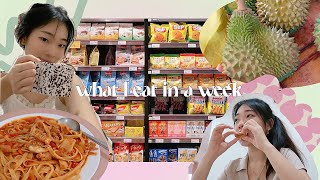 what i eat in a week 🍱 [upl. by Uriiah380]