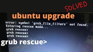 rescue Ubuntu grub in 6 minutes [upl. by Hedva754]