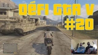 GTA 5  Défi 20  Survie dans la base militaire [upl. by Nneb]