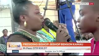 JUSTINA SYOKAU BEGS FOR FORGIVENESS FROM BISHOP BEN KIENGEI [upl. by Buzz]