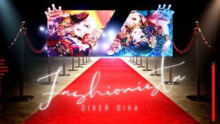 【FULL】Fashionista by DiverDiva【LYRICS】✦【ENGROMVIEKAN】 [upl. by Ahsiem]