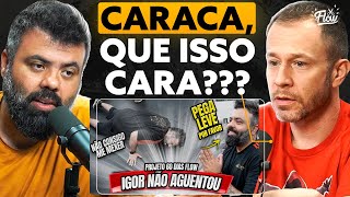 Tiago Leifert fica PREOCUPADO com o Igor [upl. by Mela]