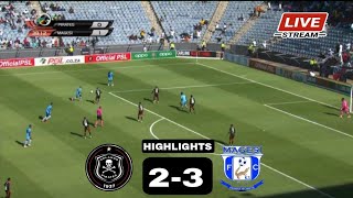 HIGHLIGHTS  ORLANDO PIRATES vs MAGESI FC 23 Black Label  Goals amp Extended Highlights [upl. by Sihon]