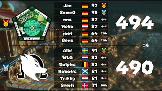 MK8DX MKU Season 25 D9 Match 2  BlackΩut BΩ Vs Chan Clan Chan Sep 8th 2024 [upl. by Culbert]