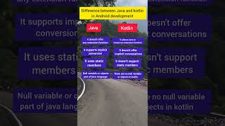 Java vs Kotlin A Quick Comparison for Android Developers [upl. by Ifen]