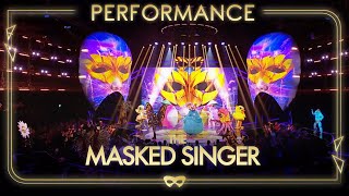 The Masked Singers perform The Greatest Show  Season 1 Final  The Masked Singer UK [upl. by Mian121]