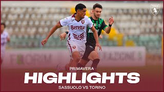 SASSUOLOTORINO 32  HIGHLIGHTS  PRIMAVERA [upl. by Yrtua]