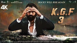 KGF 3 Full Movie HD Facts Yash  Sanjay Dutt Srinidhi Shetty  Prashant  Raveena  Action Film [upl. by Nnylharas805]