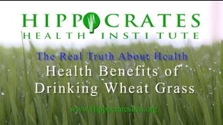 The Benefits of Wheatgrass  Hippocrates Health Institute [upl. by Tletski]