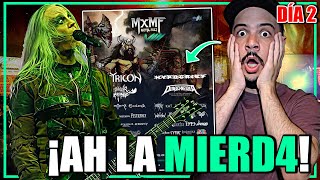 NO PODRÁS CREER lo que PASÓ en el SEGUNDO DÍA del MXMF Metal Fest  ¡ESTO FUE UNA SALVAJADA  VLOG [upl. by Aratehs291]