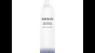 Nioxin Styling Volume Bodifying Foam Review [upl. by Aiuqal]