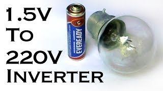 How to Make AAA 15V Battery to 220V AC Inverter [upl. by Bates]