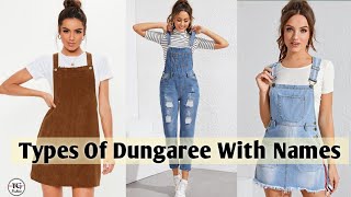 Types Of Dungarees With Names  Dungree Dress  Dungrees Haul  Dungarees For Women [upl. by Cirdes859]