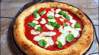 TEASER Homemade Neapolitan Pizza PROlevel No OONI special oven No pizza stone Quick and Easy [upl. by Butcher453]