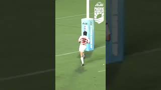 This was pure class from Japan 🙌 Rugby Shorts PacificNationsCup [upl. by Sices]