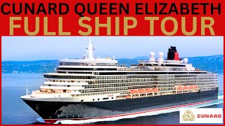 CUNARD QUEEN ELIZABETH  2024 FULL SHIP TOUR [upl. by Zhang]