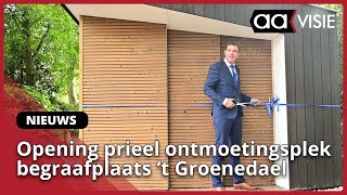 Opening prieel ontmoetingsplek begraafplaats t Groenedael [upl. by Air]