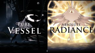 Defeating Final Bosses Pure Vessel amp Absolute Radiance EndGame Cinematic Included [upl. by Ecirtaemed709]