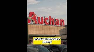 AUCHAN SUPPRIME 800 MILLARDS DE POSTES [upl. by Richara770]