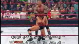 John Cena helps Batista out [upl. by Shifra]