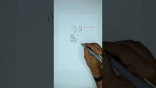 How to Make a Cute Rabbit  Rabbit Drawing Easy Irabbitdrawing farjanadrawingacademy [upl. by Kowatch]