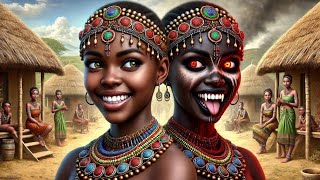 La fille avec une jumelle maléfique  Conte africain [upl. by Nnyrb]