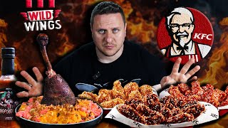 Legújabb BBQ szárnyak a KFC ben❗🍗 Megalkotom a saját BBQ szárnyaimat🍗🔥promotion [upl. by Eseer]