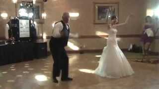 Father Daughter Wedding Dance Surprises Guests [upl. by Tudela]