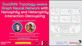 Topologyaware Graph Neural Network  Distinguished MSc  Oral Presentation  GRAIL MICCAI 2024 [upl. by Card]