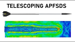 TELESCOPING APFSDS  Rod amp Tube APFSDS Armour Penetration Simulation  Unique APFSDS Vol 1 [upl. by Maryanna]