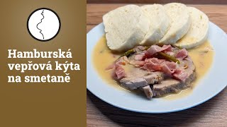 Hamburská vepřová kýta na smetaně  původní recept [upl. by Anaz460]