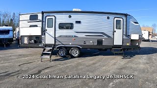 Have a Family Adventure in the New 2024 Coachmen Catalina Legacy 263BHSCK [upl. by Pomfret449]