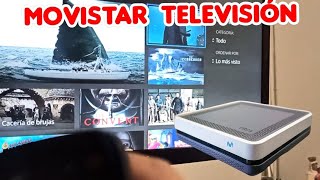 Experiencia 📺 Televisión Movistar Fibra Óptica 😍MOVISTAR TV Canales y Funciones [upl. by Hovey751]